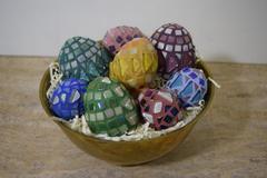 Colorful Mosaic Eggs Free Mosaic Project Guide