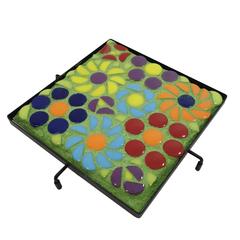 Mosaic Spots Floral Trivet Free Project Guide