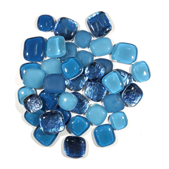 4 oz Sky Blue Pebble Tile