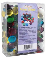 Glass Gems 1/2" Mixed