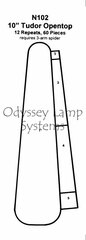 Odyssey Lamp Pattern: 10" TUDOR OT
