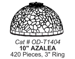 Odyssey Lamp Pattern: 10" AZALEA