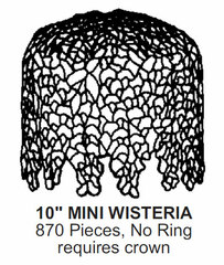 Odyssey Lamp Pattern: 10" MINI WISTERIA