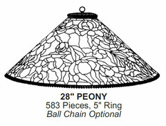 Odyssey Lamp Pattern: 28" PEONY