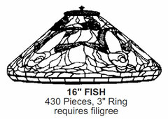 Odyssey Lamp Pattern: 16" FISH