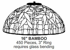 Odyssey Lamp Pattern: 16" BAMBOO