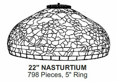 Odyssey Lamp Pattern: 22" NASTURTIUM