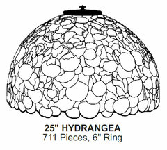 Odyssey Lamp Pattern: 25" HYDRANGEA