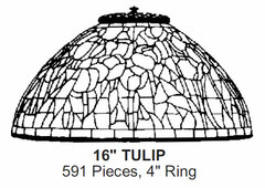 Odyssey Lamp Pattern: 16" TULIP