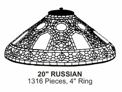 Odyssey Lamp Pattern: 20" RUSSIAN