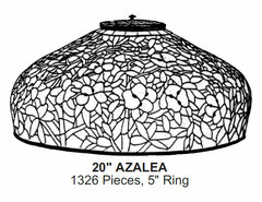 Odyssey Lamp Pattern: 20" AZALEA
