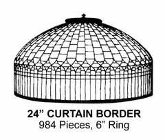 Odyssey Lamp Pattern: 24" CURTAIN BORDER