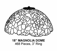 Odyssey Lamp Pattern: 18" MAGNOLIA